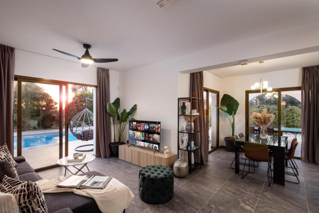 Cocoon Luxury Villa In Coral Bay-3 Min To Beach Πέγεια Εξωτερικό φωτογραφία